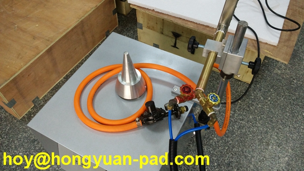 plastic bottle flame treat machine