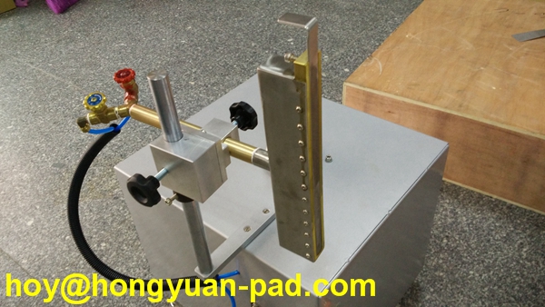 screen printing flame treating machine