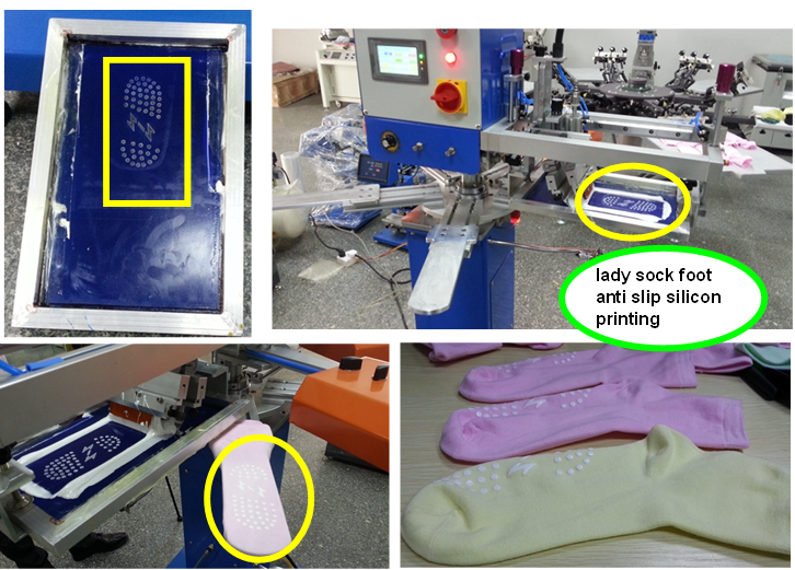 lady sock printing machine