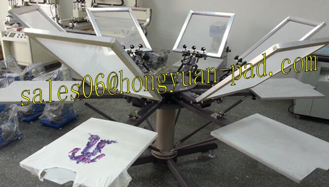 T shirt screen printing machine