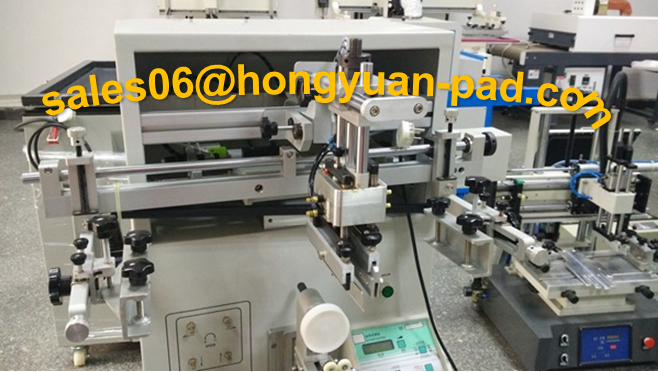single color pneumatic bottle screen printing machine