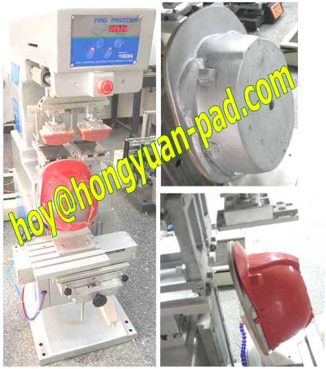 Hard Hat Pad Printer Machine