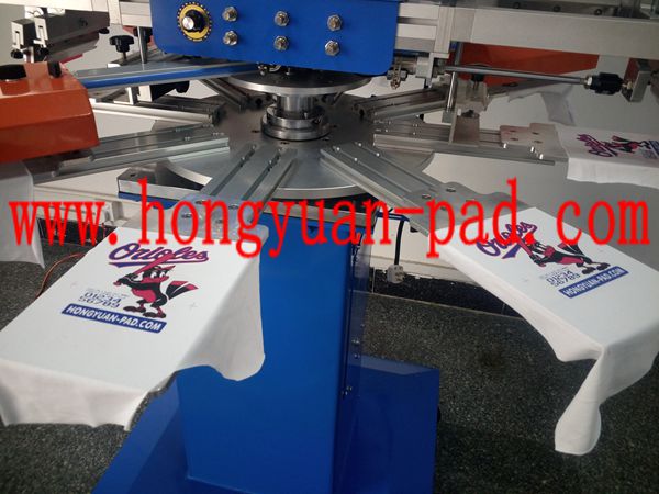 3 color t-shirt screen printing machine