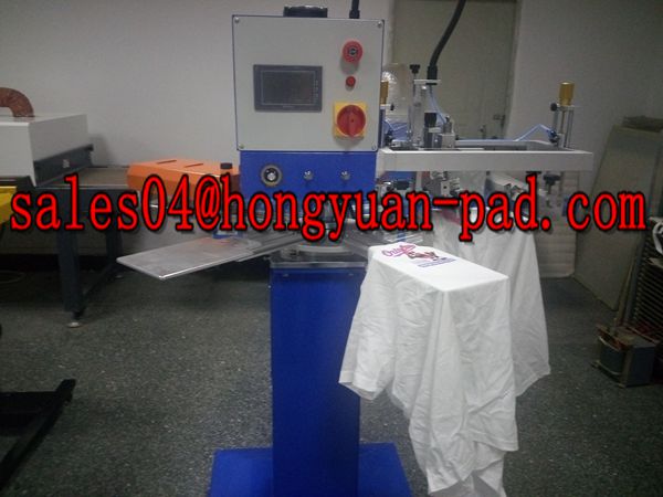 t-shirt neck label screen printing machine