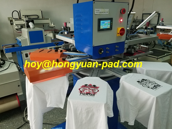 t shirt neck label printing machine