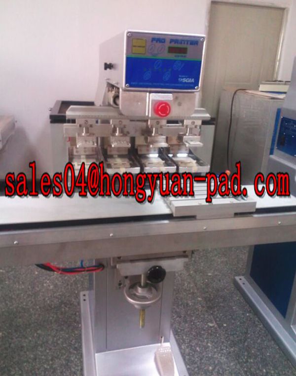 4 color pad printing machine