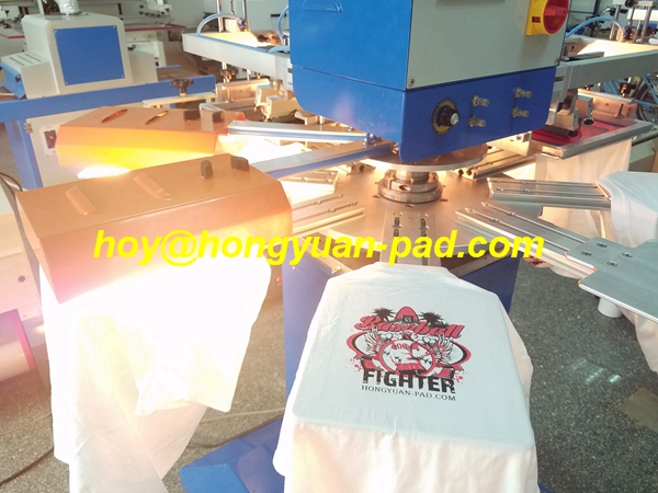 t shirt neck label printing machine