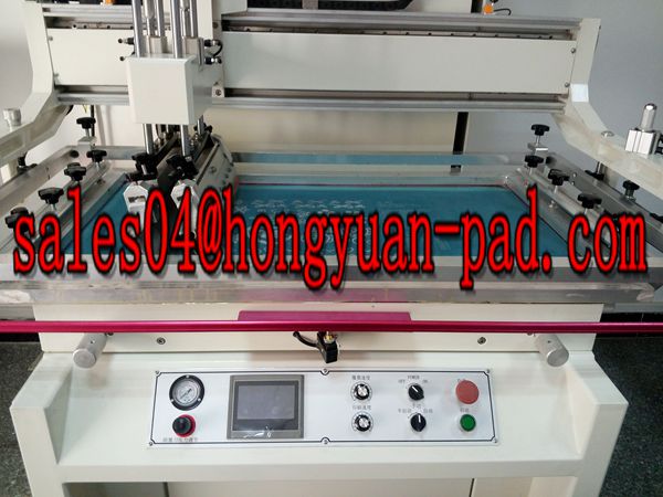 flat screen printing machine