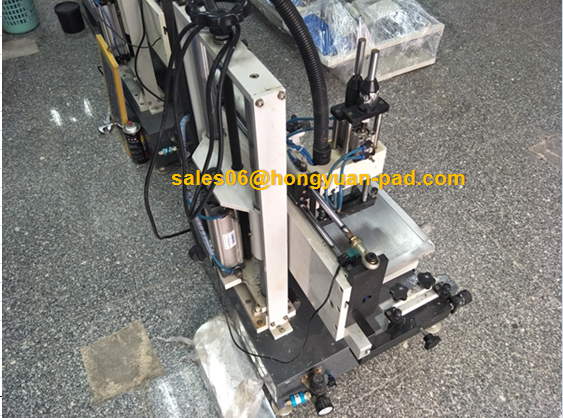 sheet flatbed  screen printing machine with vacuum table