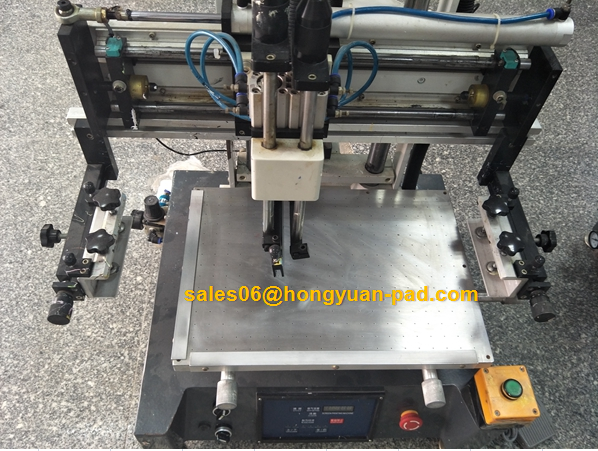 Desktop flatbed  screen printing machine