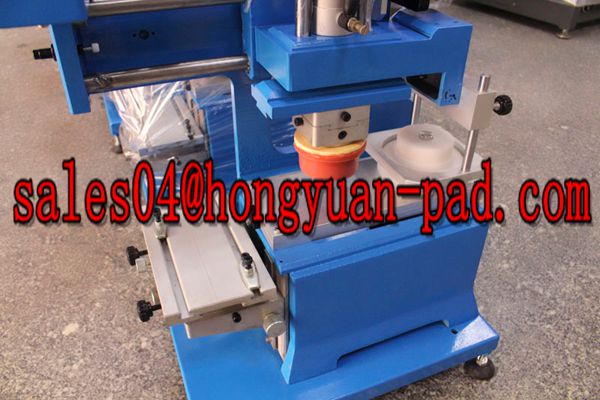 closed ink cup pad printing machine