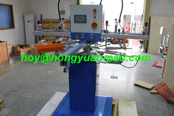 auto can cooler screen printer machine