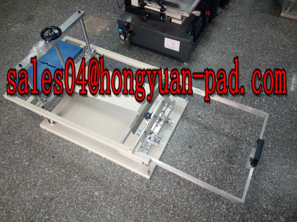 manual screen printing machine