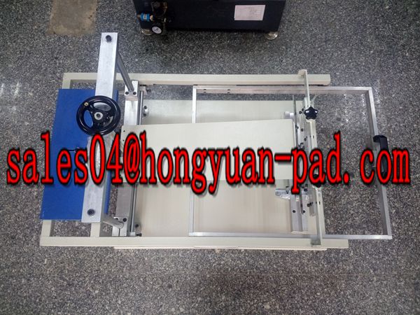 manual cylindrical screen printing machine