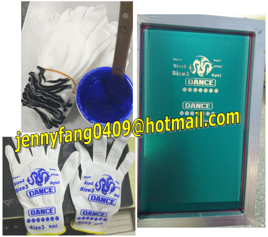 gloves dotting printing machine