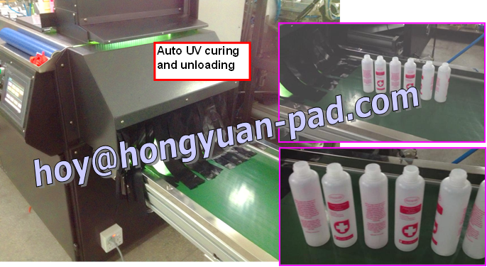 PE bottle screen printing machine