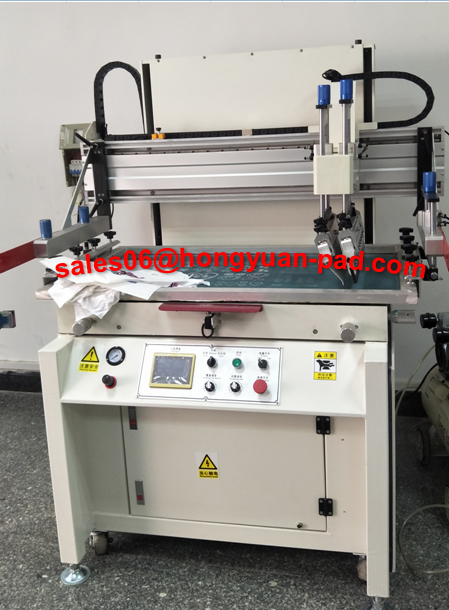 flatbed screen printing machine