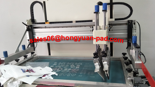 flatbed screen printer
