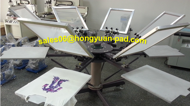 t shirt screen printing machine