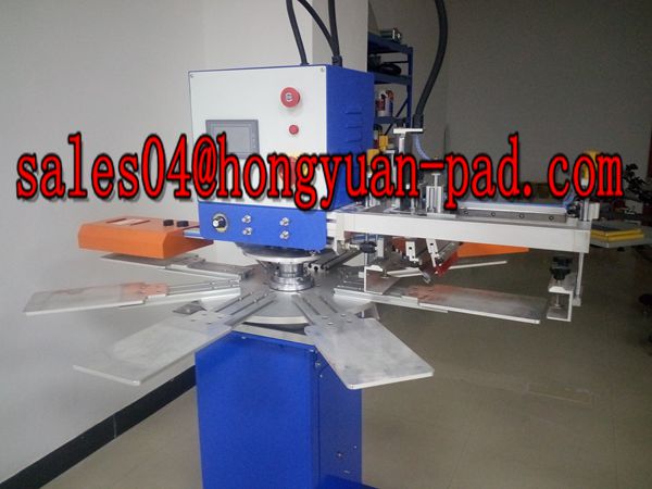 t-shirt neck label screen printing machine