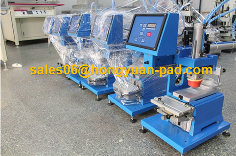desktop single color pad printing machine with ink cup