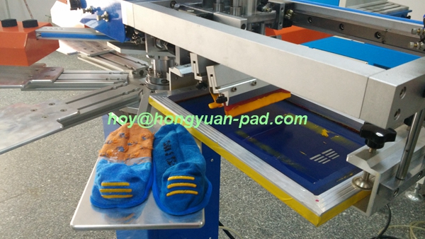 Anti Slip Silicon Sock Heel Printing Machine