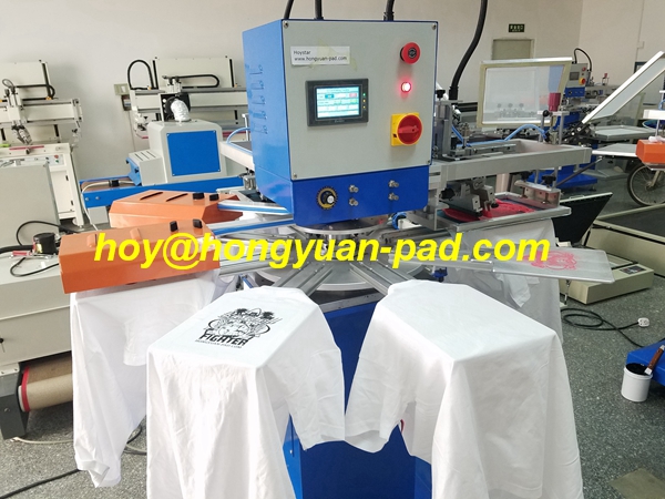 garment tagless screen printer, rapid screen printer