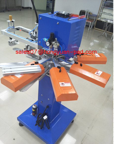 Single color silk screen printing machine for sock