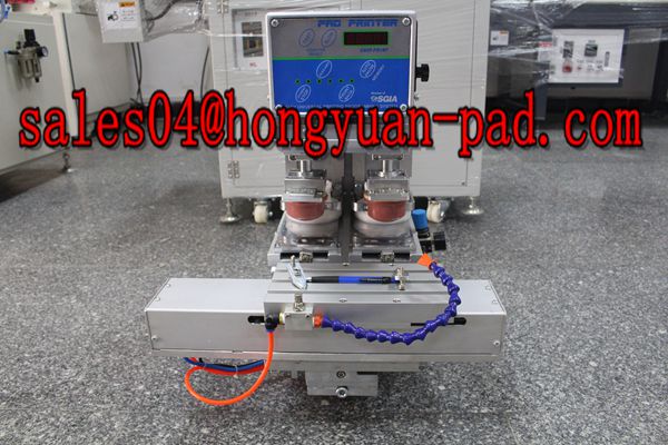 closed ink cup pad printing machine