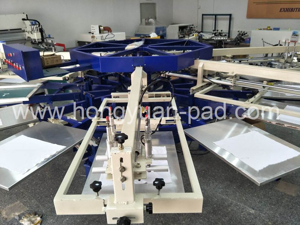 Rotary T shirt Screen Printing Machine