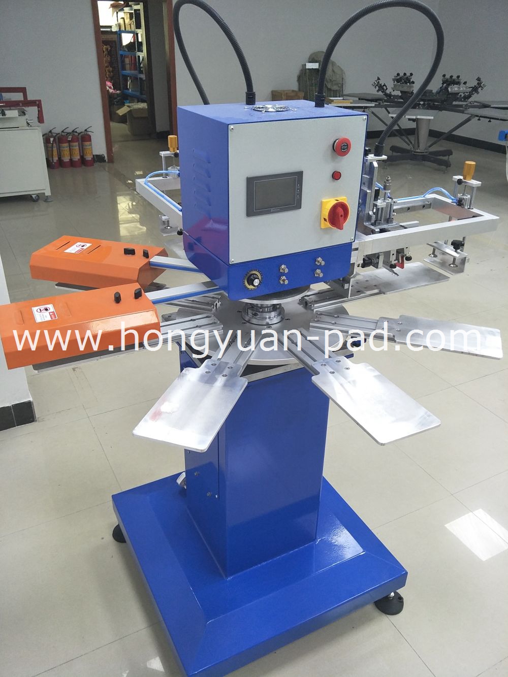 Non-woven bag screen printing machine