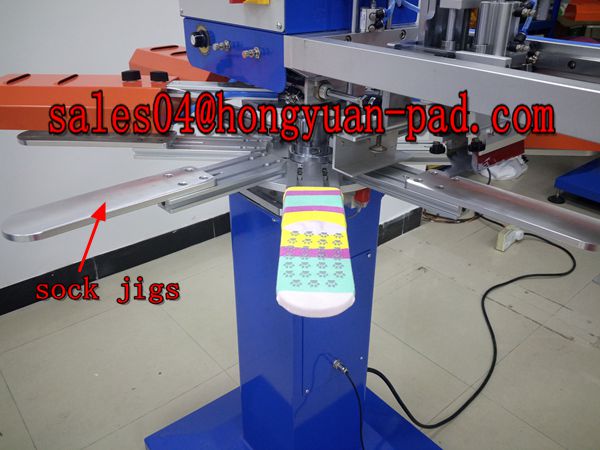 anti slip socks screen printing machine