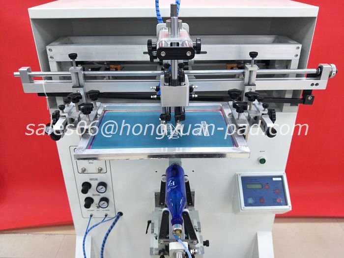 1 color bottle logo printing machine