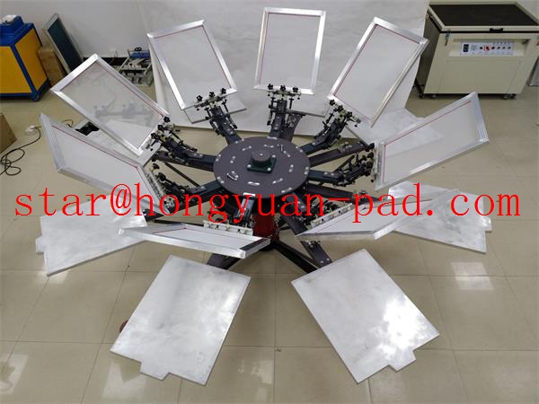 Multi Color T shirt Screen Printing Machine
