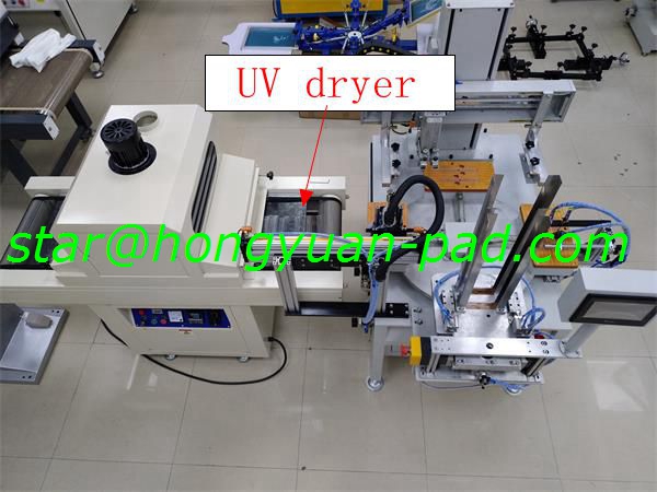 Plastic Stationery Ruler Screen Printing Machine