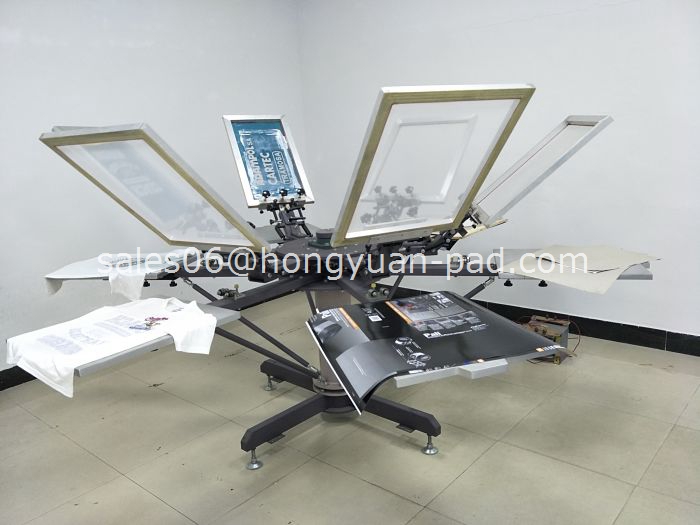manual t shirt screen printing machine