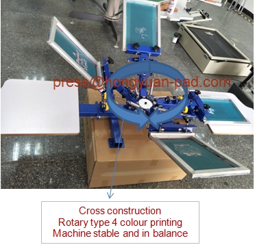 manual screen printing machine