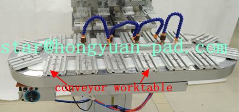 Pad Printing Machine with Conveyor Worktable