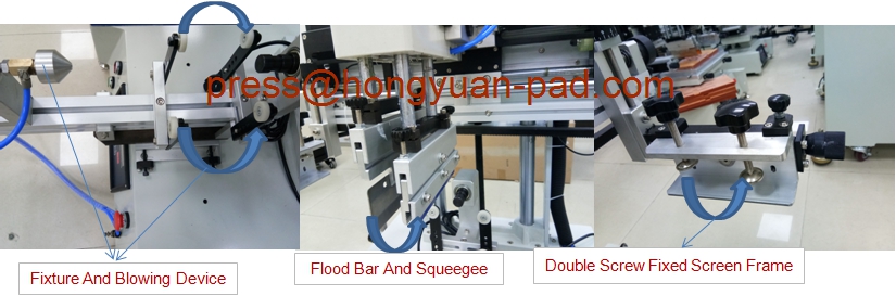 Cylindrical screen printing machine