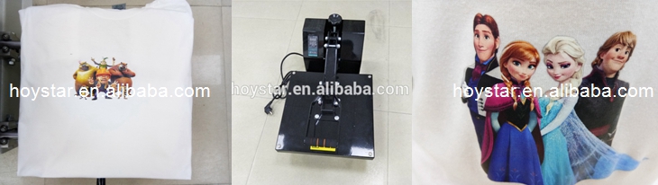 manaul heat press printing machine 