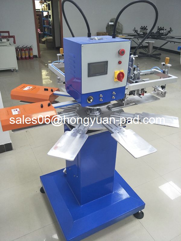 rapid tag logo screen printing machine