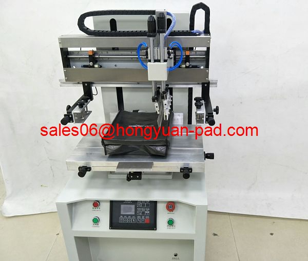 flatbed screen printing machine