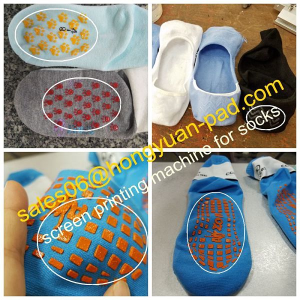 socks for screen printing machine
