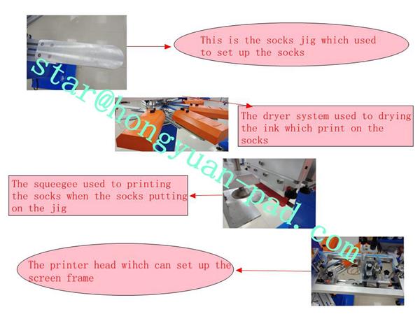 Low Cut Socks Printing Machine