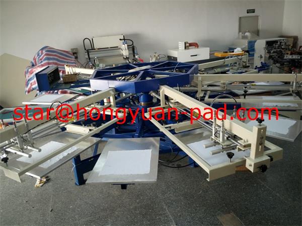 Rotary T-shirt Screen Printing Machine