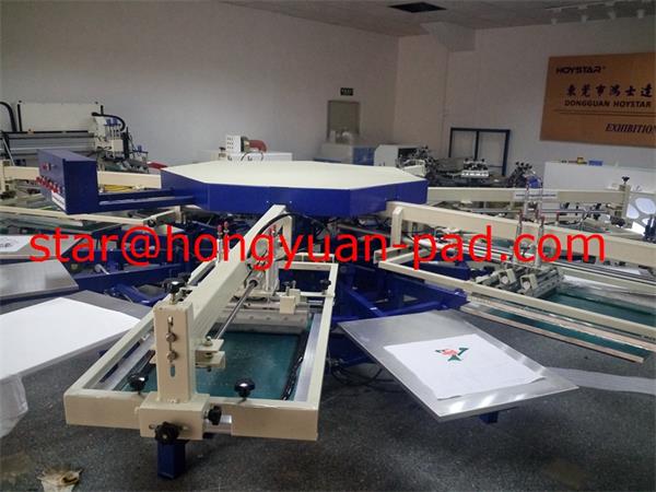 6 Color T shirt Printing Machine T-shirt