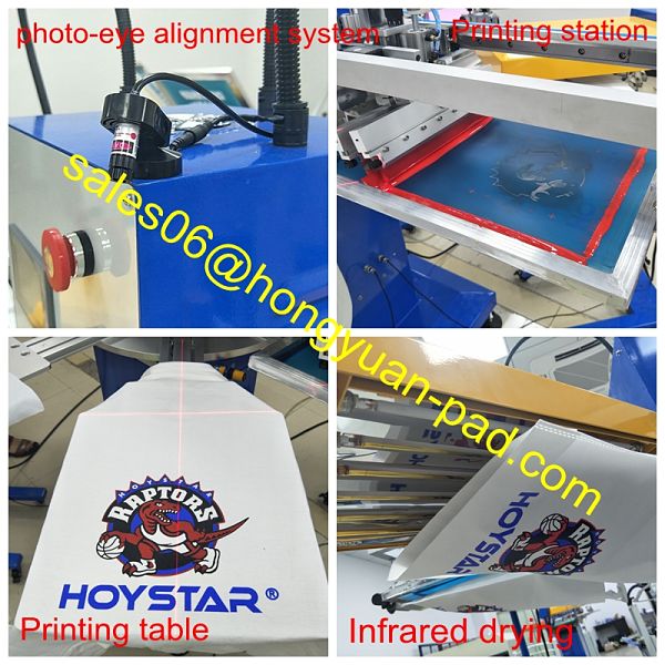automatic tshirt screen printing machine