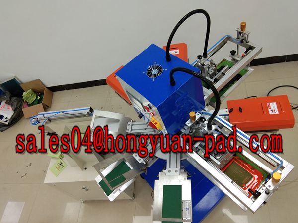 2 color paper napkin screen printing machine