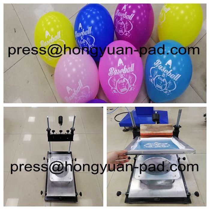 Cheap and good quality Single Color Manual Balloon Screen Printing Machine
