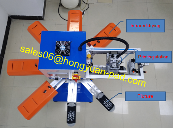 silicon gel sock screen printing machine